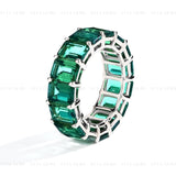 LAB EMERALD ETERNTTY BAND RING