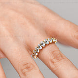 Oval Eternity Ring