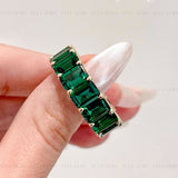LAB EMERALD ETERNTTY BAND RING