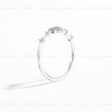 Snowflake Moissanite Rings