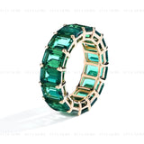 LAB EMERALD ETERNTTY BAND RING
