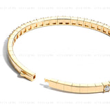 3MM Round Tennis Bangle Bracelet