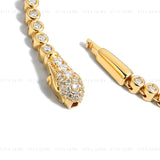 Snake Lock Tennis Bracelets