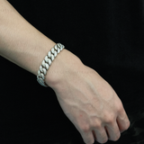 Hip Hop Cuban Link Moissanite Bracelet