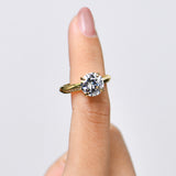 3CT Channel Engagement Ring