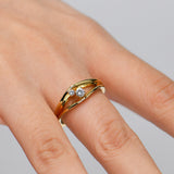 Twist Round Promise Ring