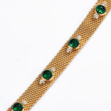 Classic Green Nano Bead Bracelet