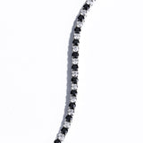 Black Moissanite Tennis Bracelet