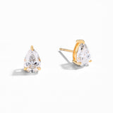 1.5 CT Pear Moissanite Diamond Earrings