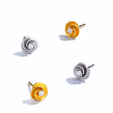 Rose Moissanite Diamond Earring