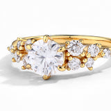 #R042 Semi-Mount Diamond Engagement Ring