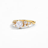 #R042 Semi-Mount Diamond Engagement Ring