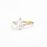 #R054 Arden Moissanite Diamond Wedding Ring