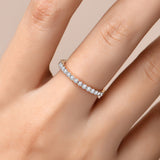 Dazzling Pave Set Lab-Grown Diamond Wedding Ring