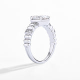 2CT Oval Ever Accented Ring