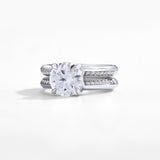 3CT Channel Engagement Ring