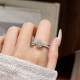 Four Claws Moissanite Ring